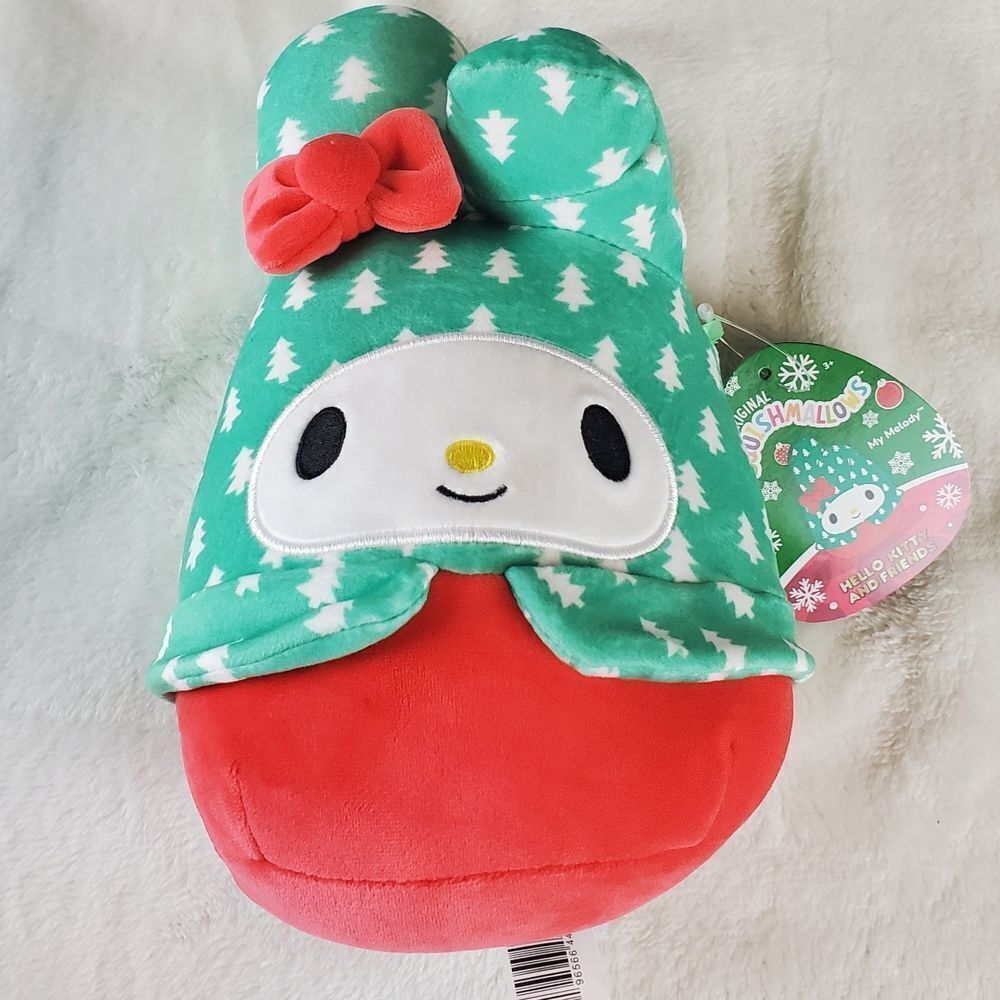 Squishmallows Hello Kitty & Friends Holiday My Melody Christmas Tree Plush